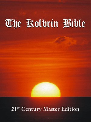 cover image of The Kolbrin Bible